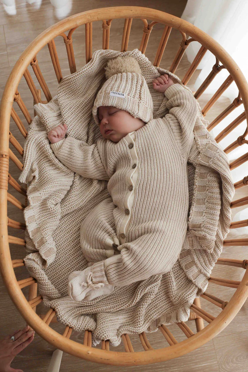 Chunky Knit Blanket