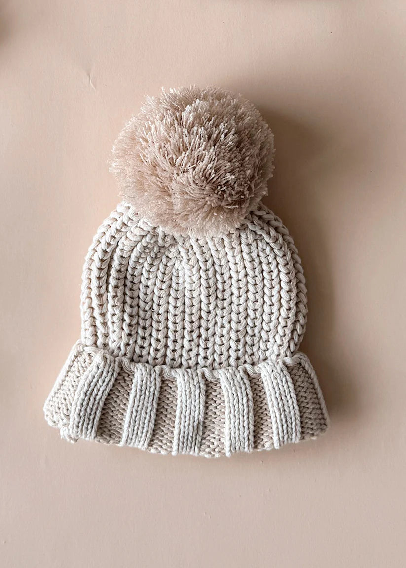 Chunky Cotton Beanie