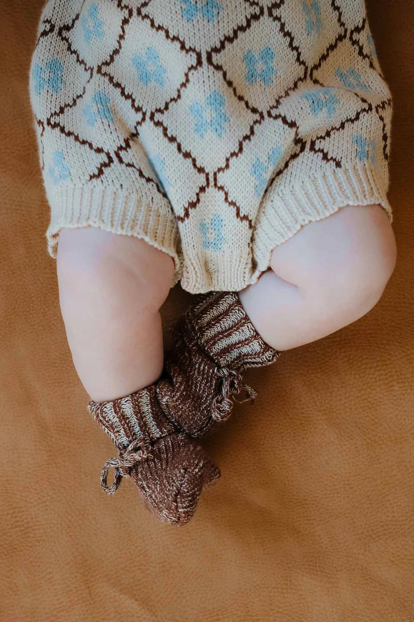 Chunky Cotton Booties