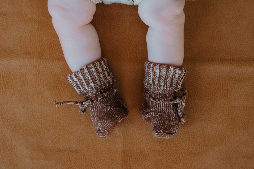 Chunky Cotton Booties